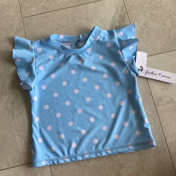 FEATHER 4 ARROW - SEASHELL BABY RUFFLE SET - FLOWER POWER - Picture 3 of 8